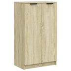 VidaXL Schoenenkast 59x35x100 cm bewerkt hout sonoma eikenkleurig