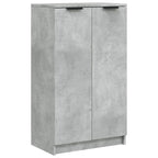 VidaXL Schoenenkast 59x35x100 cm bewerkt hout betongrijs