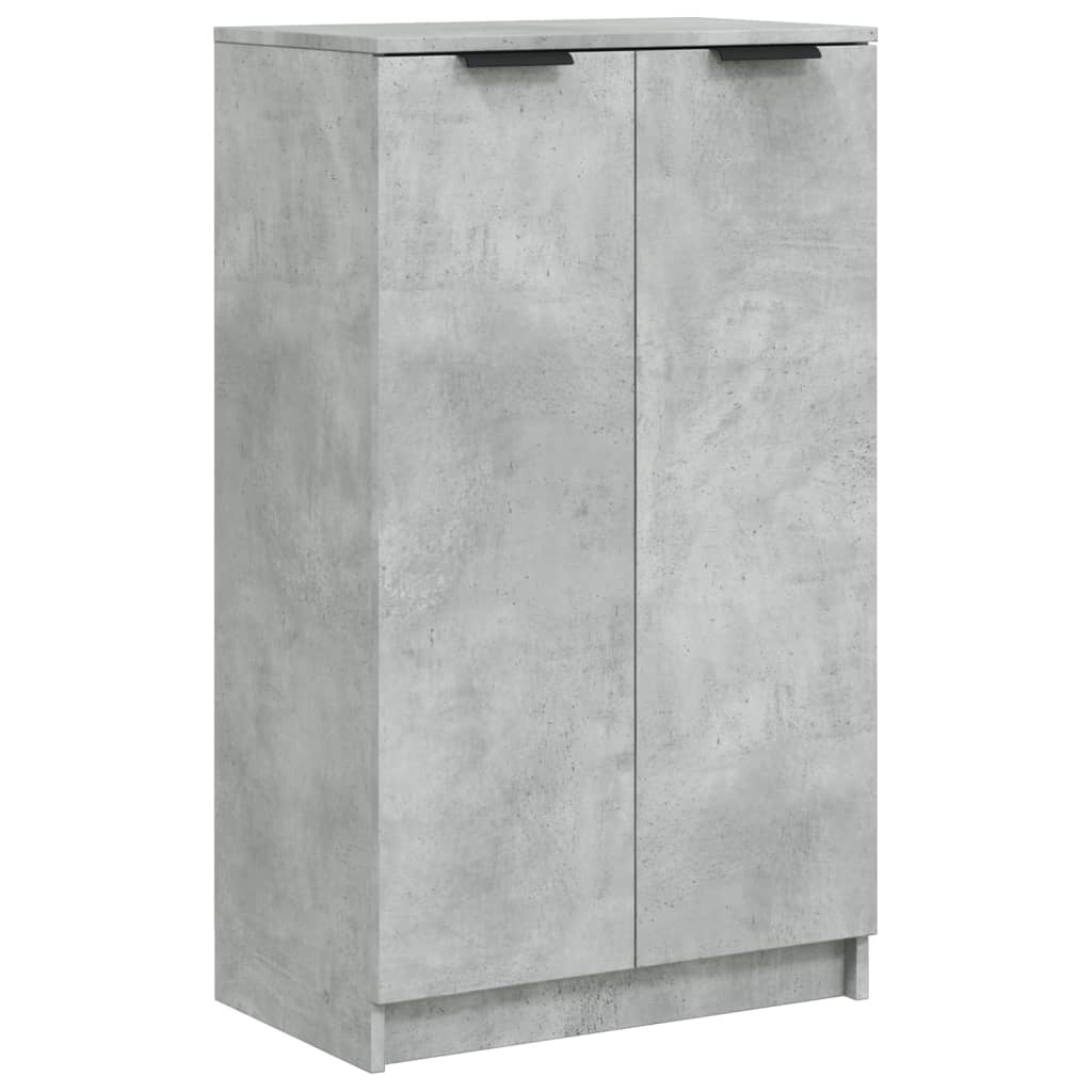 VidaXL Schoenenkast 59x35x100 cm bewerkt hout betongrijs