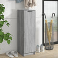 Vidaxl schoenenkast 30x35x100 cm bewerkt hout grijs sonoma eikenkleur