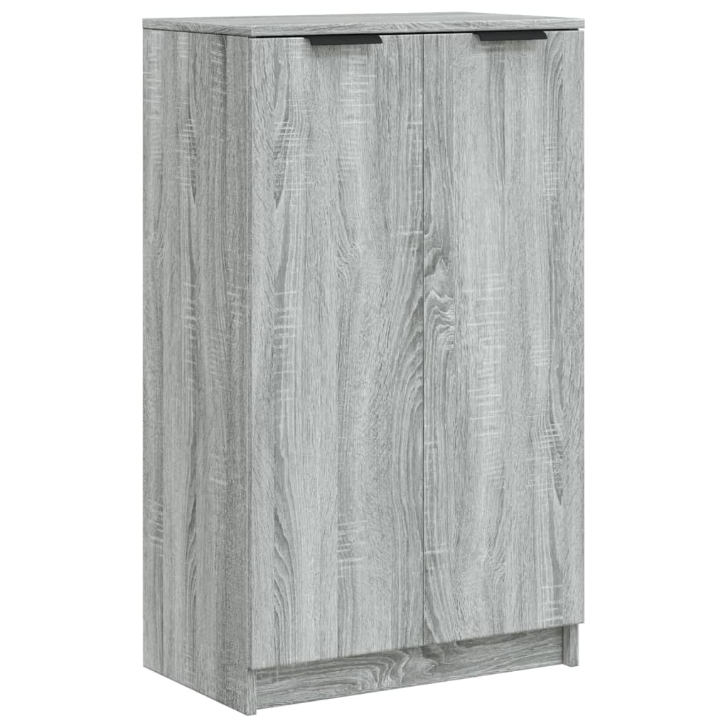 VidaXL Schoenenkast 59x35x100 cm bewerkt hout grijs sonoma eikenkleur