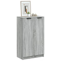 VidaXL Schoenenkast 59x35x100 cm bewerkt hout grijs sonoma eikenkleur