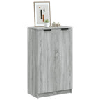 VidaXL Schoenenkast 59x35x100 cm bewerkt hout grijs sonoma eikenkleur