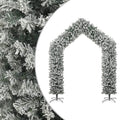 Vidaxl kerstboog met sneeuwvlokken 270 cm