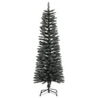 Vidaxl kunstkerstboom met standaard smal 120 cm pvc groen