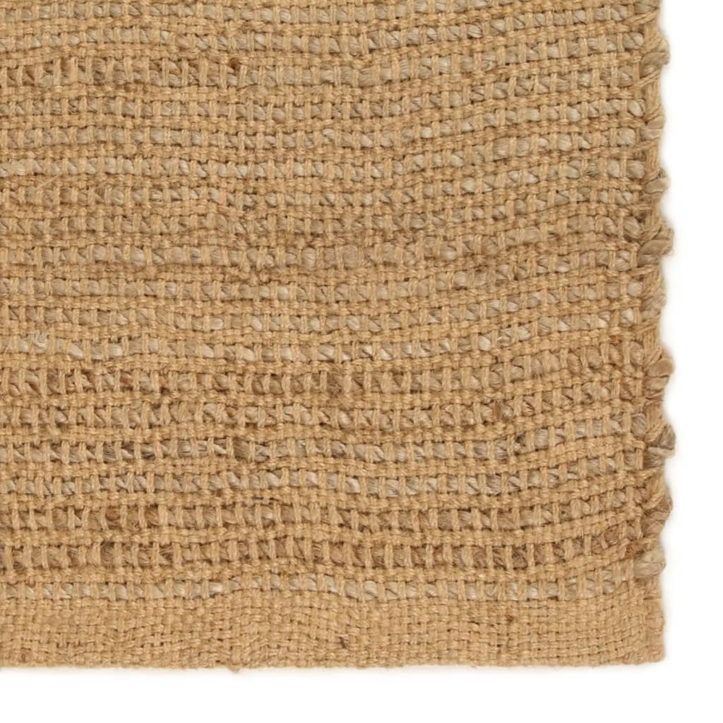 VidaXL Vloerkleed rechthoekig 160x230 cm jute naturel