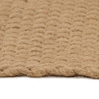 VidaXL Vloerkleed rechthoekig 180x250 cm jute naturel