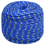 Vidaxl boottouw 8 mm 50 m polypropyleen blauw