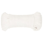 Vidaxl boottouw 3 mm 100 m polypropyleen volwit