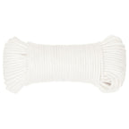 Vidaxl boottouw 4 mm 25 m polypropyleen volwit