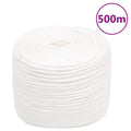Vidaxl boottouw 6 mm 500 m polypropyleen volwit