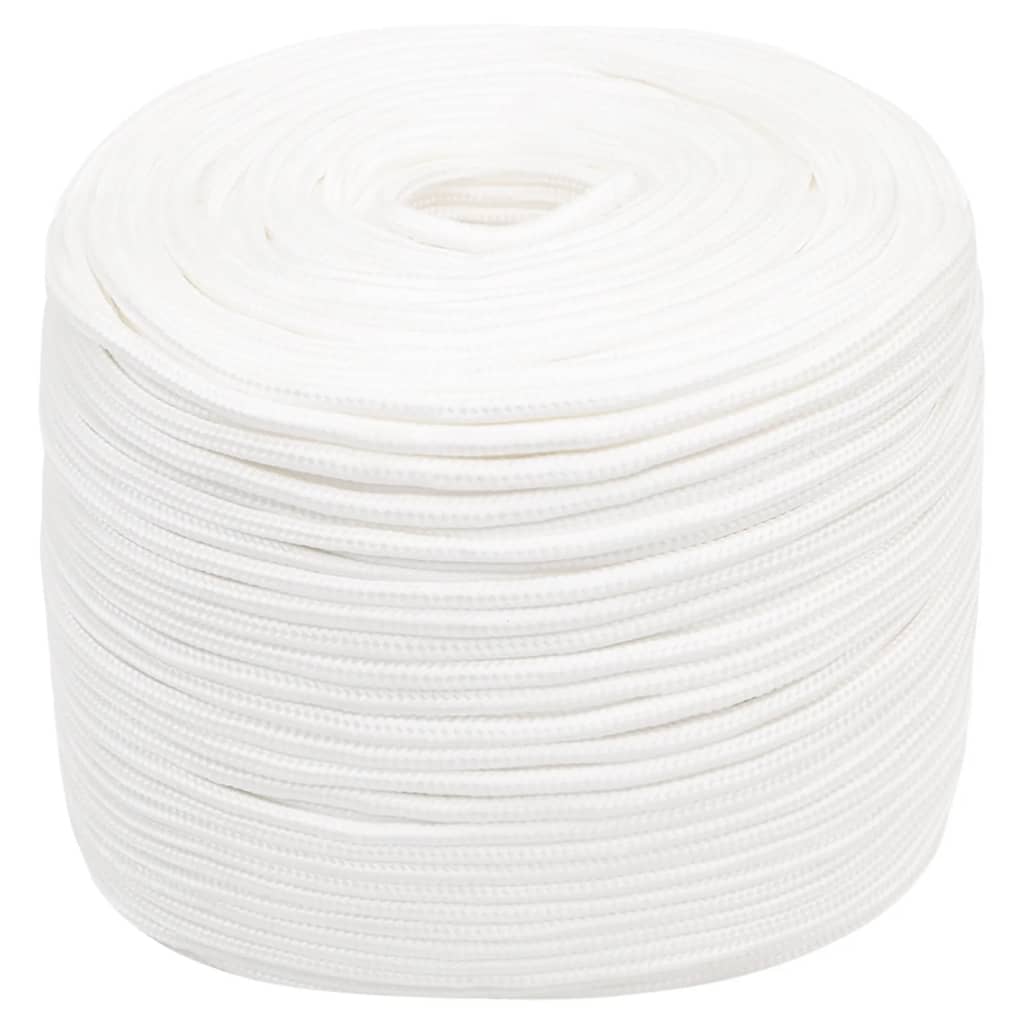 Vidaxl boottouw 8 mm 250 m polypropyleen volwit