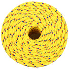 Vidaxl boottouw 6 mm 250 m polypropyleen geel