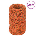 Vidaxl boottouw 2 mm 25 m polypropyleen oranje