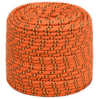Vidaxl boottouw 8 mm 100 m polypropyleen oranje