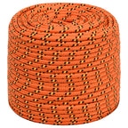 Vidaxl boottouw 8 mm 500 m polypropyleen oranje