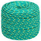 Vidaxl boottouw 6 mm 250 m polypropyleen groen