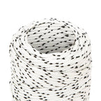 Vidaxl boottouw gevlochten 2 mmx25 m polyester wit