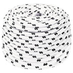 Vidaxl boottouw gevlochten 6 mmx100 m polyester wit4
