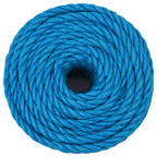 Vidaxl werktouw 16 mm 50 m polypropeen blauw