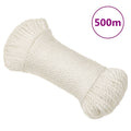 Vidaxl werktouw 8 mm 500 m polypropeen wit