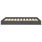 VidaXL Hondenmand 91,5x64x9 cm massief grenenhout grijs