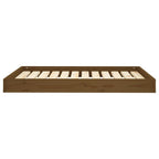 VidaXL Hondenmand 101,5x74x9 cm massief grenenhout honingbruin