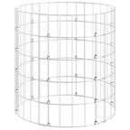 Vidaxl compostbak ø50x50 cm gegalvaniseerd staal