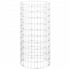 Vidaxl compostbak ø50x100 cm gegalvaniseerd staal