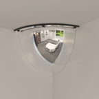 Vidaxl verkeersspiegel kwartbol 2 st ø 80 cm acryl