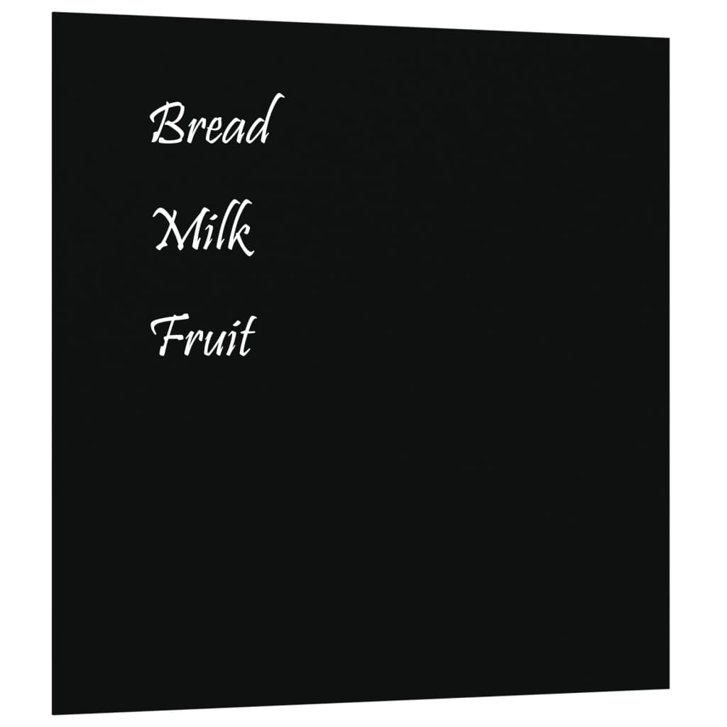 VidaXL Magneetbord wandgemonteerd 60x60 cm gehard glas