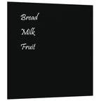 VidaXL Magneetbord wandgemonteerd 60x60 cm gehard glas
