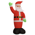 VidaXL Kerstman opblaasbaar met LED's 620 cm