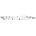 VidaXL Hondenkennel 32 panelen 100x50 cm gepoedercoat staal zwart