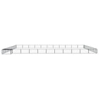 VidaXL Hondenkennel 44 panelen 100x50 cm gepoedercoat staal zwart