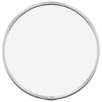 Vidaxl wandspiegel rond ø20 cm zilverkleurig