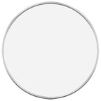 Vidaxl wandspiegel rond ø30 cm zilverkleurig