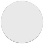 Vidaxl wandspiegel rond ø60 cm zilverkleurig