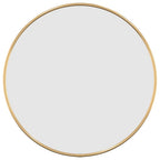 Vidaxl wandspiegel rond ø40 cm goudkleurig