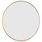 Vidaxl wandspiegel rond ø40 cm goudkleurig