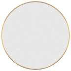 Vidaxl wandspiegel rond ø50 cm goudkleurig