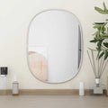 Vidaxl wandspiegel 40x30 cm zilverkleurig