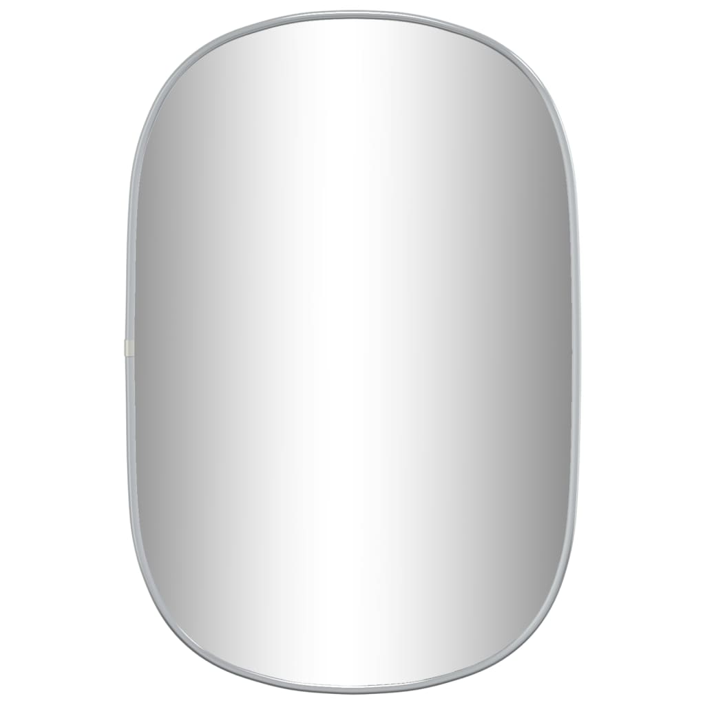 Vidaxl wandspiegel 60x40 cm zilverkleurig
