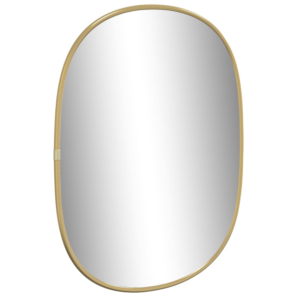 Vidaxl wandspiegel 40x30 cm goudkleurig