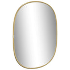 Vidaxl wandspiegel 40x30 cm goudkleurig