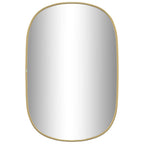 Vidaxl wandspiegel 60x40 cm goudkleurig