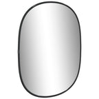 Vidaxl wandspiegel 40x30 cm zwart
