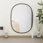 Vidaxl wandspiegel 40x30 cm zwart