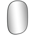 Vidaxl wandspiegel 50x35 cm zwart