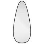 VidaXL Wandspiegel 60x25 cm zwart